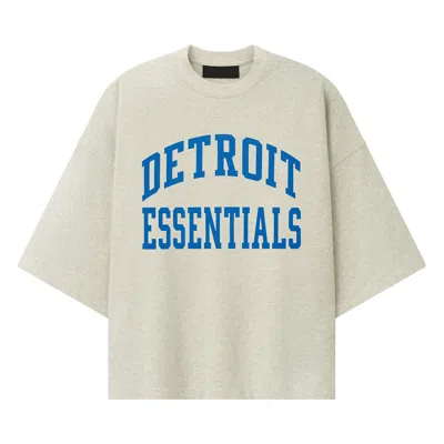 Pre-owned Essentials Fear Of God  Lions Merch Tee 'marble Heather' | Grey | Men's Size Xxl