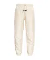 Essentials Fear Of God  Logo Patch Drawstring Track Pants In Nude