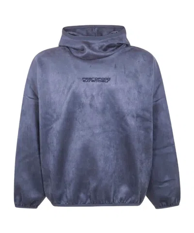 Essentials Logo Hoodie In Blue