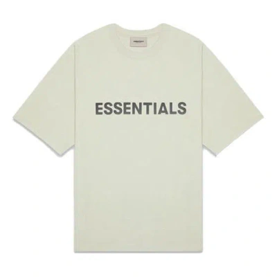 Essentials Fear Of God  Logo Tee 'sage'