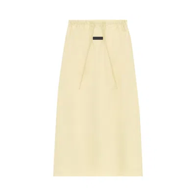 Pre-owned Essentials Fear Of God  Long Skirt 'garden Yellow' | Women's Size Xs