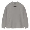 Essentials Fear Of God  Long-sleeve T-shirt 'heather Grey'