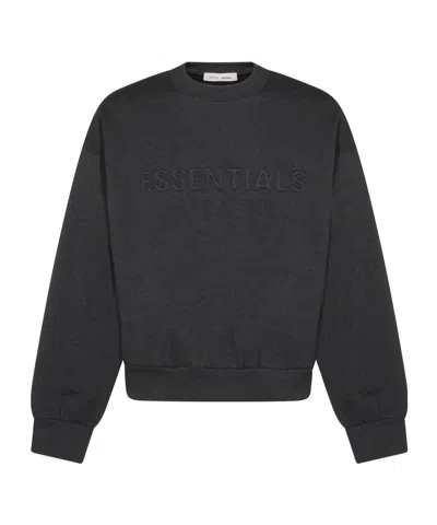 Essentials Fear Of God  Long Sleeved Sweatshirt In Blue