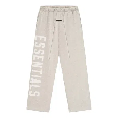 Essentials Fear Of God  Lounge Fleece Sweatpant 'heather Stone' In Neutral