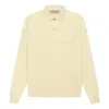 Essentials Fear Of God  Ls Polo 'canary' In Yellow