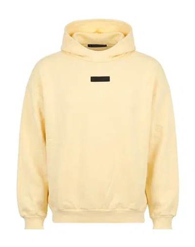 Essentials Fear Of God  Man Sweatshirt Yellow Size S Cotton, Polyester