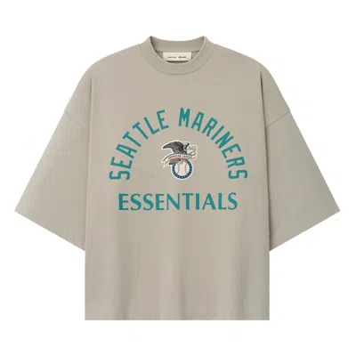 Pre-owned Essentials Fear Of God  Mariners American League Merch Tee 'seal' | Grey | Men's Size Xxl