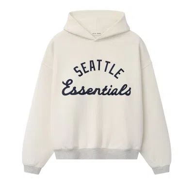 Pre-owned Essentials Fear Of God  Mariners Sport Hoodie 'cream White' | Men's Size S