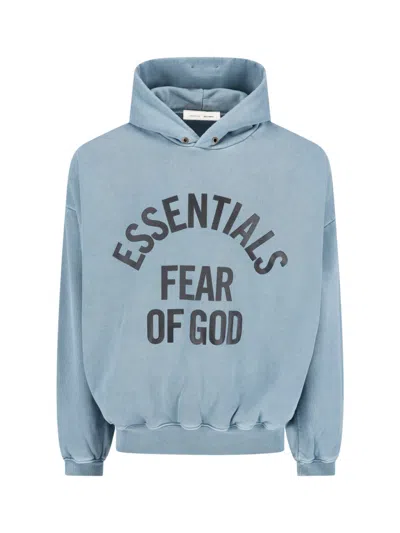 Essentials Fear Of God  Men's 100% Cotton Sweatshirt In Blue