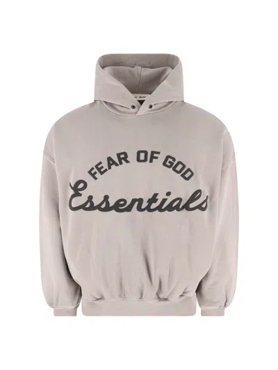 Essentials Fear Of God  Men's Training 90s Hoodie In Fadedseal