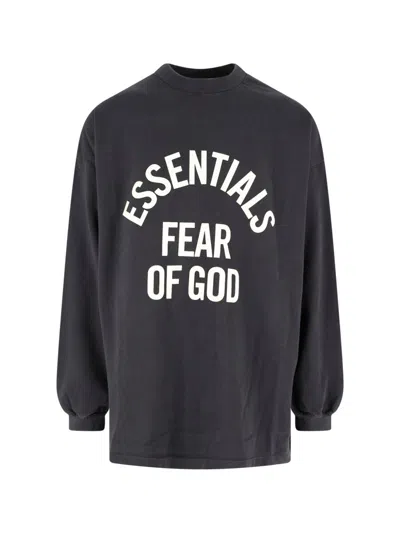 ESSENTIALS FEAR OF GOD ESSENTIALS MEN'S RELAXED FIT 100% COTTON CREWNECK SWEATSHIRT