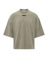 Essentials Logo-patch T-shirt In Gray