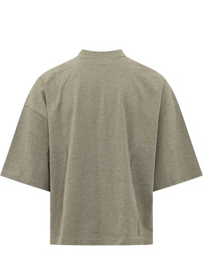 Essentials Fear Of God  Merch Tee 100% Cotton In Seal Heather