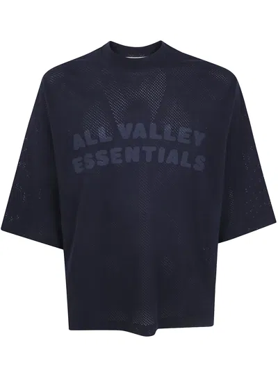 Essentials Fear Of God  Merch Tee In Blue