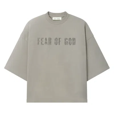 Pre-owned Essentials Fear Of God  Merch Tee Boxy Fit 'seal' | Grey | Men's Size S