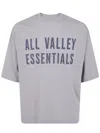 Essentials Merch T-shirt Boxy Fit In Gray