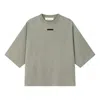Essentials Logo-patch T-shirt In Gray