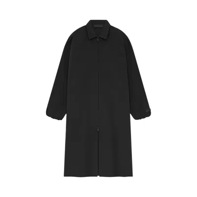 Pre-owned Essentials Fear Of God  Military Nylon Trench Jacket 'black' | Men's Size M