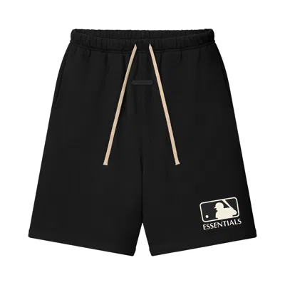 Pre-owned Essentials Fear Of God  Mlb 90s Short 'black' | Men's Size S