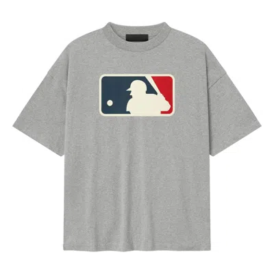 Essentials Fear Of God  Mlb 90s T-shirt 'concrete Heather' In Gray