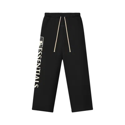 Pre-owned Essentials Fear Of God  Mlb Lounge Sweatpant 'black' | Men's Size Xs