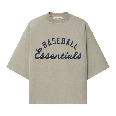 Pre-owned Essentials Fear Of God  Mlb Merch Tee 'seal Heather' | Grey | Men's Size Xxl