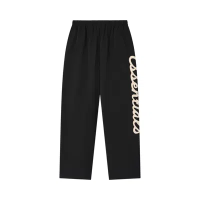 Pre-owned Essentials Fear Of God  Mlb Relaxed Track Pant 'black' | Men's Size Xl