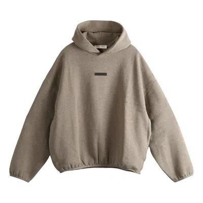 Essentials Fear Of God  Modern Fit Fleece Hoodie 'homestead Heather' In Gray