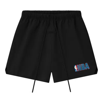 Pre-owned Essentials Fear Of God  Nba Classic Basketball Short 'black' | Men's Size Xxl