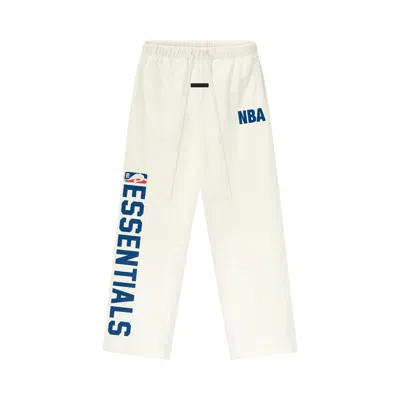 Pre-owned Essentials Fear Of God  Nba Lounge Sweatpant 'cream White' | Men's Size M