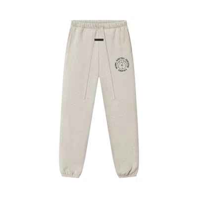Pre-owned Essentials Fear Of God  Nba X Barkley Hendricks Classic Sweatpant 'heather Stone' | Tan | Men's Size  In Brown