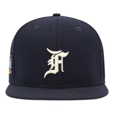 Essentials Fear Of God  New York Yankees 59fifty Cap 'navy' In Black