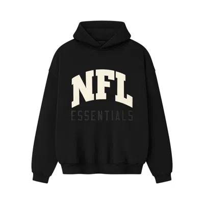 Pre-owned Essentials Fear Of God  Nfl Sport Hoodie 'black' | Men's Size Xs