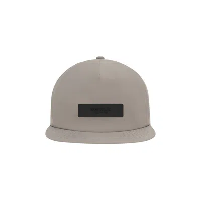 Pre-owned Essentials Fear Of God  Nylon Baseball Cap 'dust'
