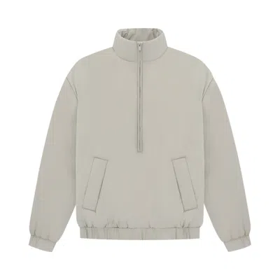 Pre-owned Essentials Fear Of God  Nylon Puffer Jacket 'seal' In Grey