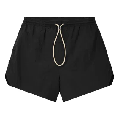 Pre-owned Essentials Fear Of God  Nylon Swim Short 'vintage Black' | Men's Size L