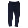 Essentials Fear Of God  Nylon Track Pants 'navy' In Black