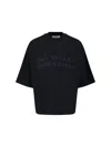 Essentials Mesh T-shirt "merch" In Black