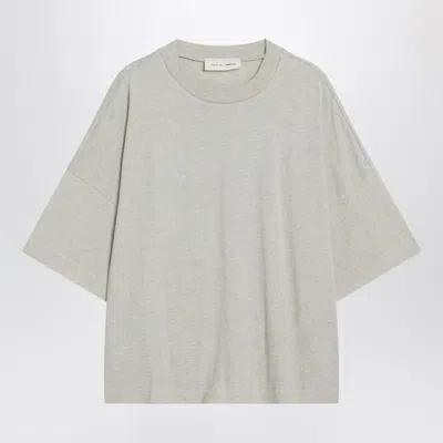 ESSENTIALS FEAR OF GOD ESSENTIALS OVERSIZED GREIGE COTTON-BLEND T-SHIRT