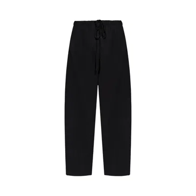 Pre-owned Essentials Fear Of God  Oxford Relaxed Trackpants 'jet Black' | Men's Size L