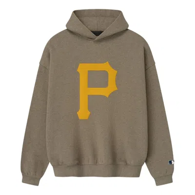 Essentials Fear Of God  Pirates Sport Hoodie 'homestead Heather' In Brown
