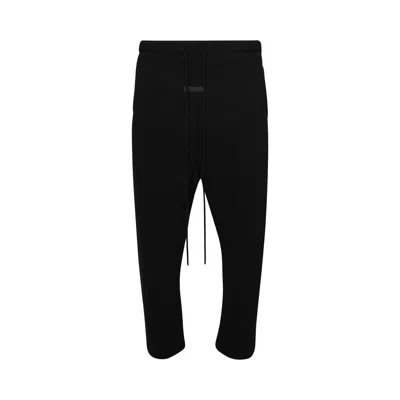 Pre-owned Essentials Fear Of God  Polar Fleece Pant 'jet Black'