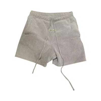 Pre-owned Essentials Fear Of God  Polar Fleece Sweat Shorts 'charcoal' | Grey | Men's Size M