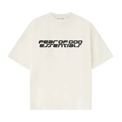 Pre-owned Essentials Fear Of God  Ponte 90s Tee 'ivory' | Cream | Men's Size Xl