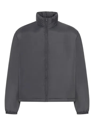 Essentials Fear Of God  "puffer" Jacket In Gray