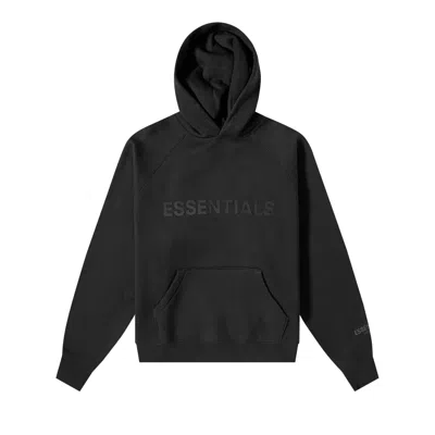 Pre-owned Essentials Fear Of God  Pullover Hoodie 'black'