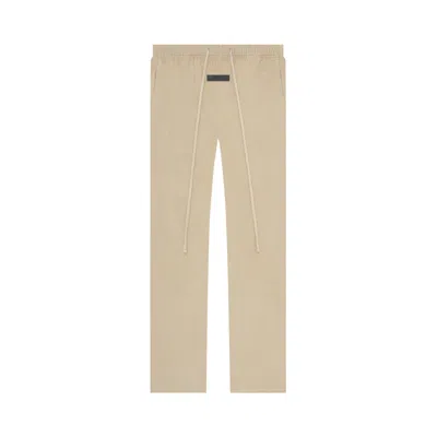 Pre-owned Essentials Fear Of God  Relaxed Corduroy Pants 'sand' In Tan