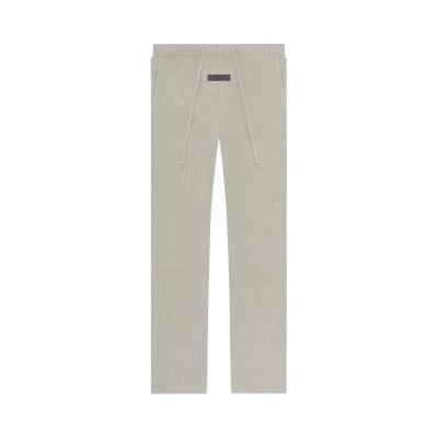 Pre-owned Essentials Fear Of God  Relaxed Corduroy Pants 'seal' In Grey