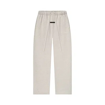 Pre-owned Essentials Fear Of God  Relaxed Fleece Sweatpant 'heather Stone' | Grey | Women's Size L In Gray