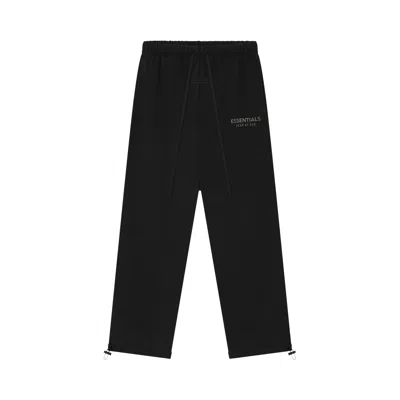 Pre-owned Essentials Fear Of God  Relaxed Fleece Sweatpant 'jet Black' | Men's Size M